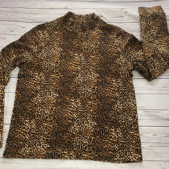 Jones New York Sport Leopard Animal Print Long - Picture 2 of 8